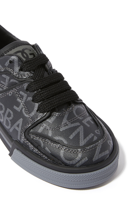 Kids New Roma Leather Sneakers